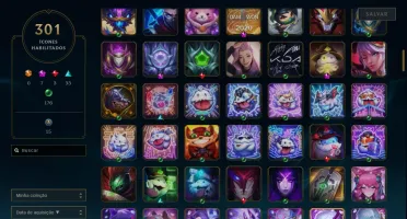 Conta LOL 275 skins platina 2