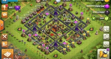 Conta Clash of Clans cv10 recente (5 construtor)