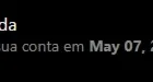 Conta facebook 2018