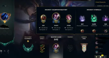 Conta LOL/ SKINS RARAS