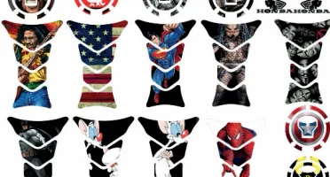 Pacote Completo com 1.500 Adesivos Editáveis para Motos!