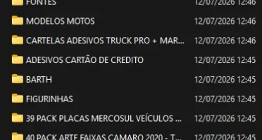 Pacote Completo com 1.500 Adesivos Editáveis para Motos!