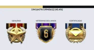 Conta crossfire com 6 vips