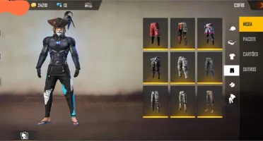 Conta free fire com angelical