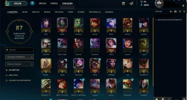 CONTA LOL DIAMANTE 4