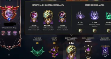Conta de LoL