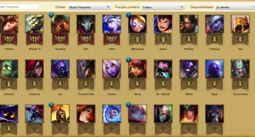 CONTA LEAGUE OF LEGENDS BR- 5 SKINS - 29 CHAMP - UNRANKED