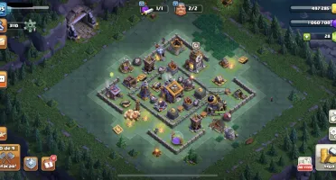 Conta clash of clans recem CV 13