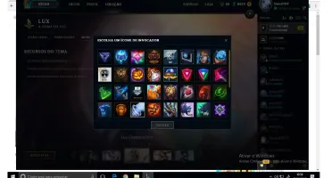 CONTA DE LOL COM MUITOS CHAMPS E SKINS