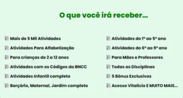 5.000 Atividades para Alfabetização + Atividades do 1º ao 9º