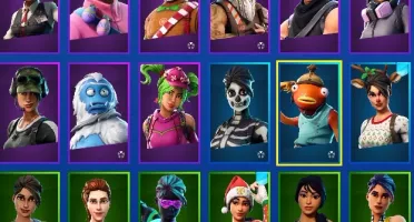 CONTA DE FORTNITE 70 skins, ( passe de batalha do 3 ao 7 )
