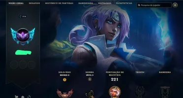 Conta Valorant e League of Legends
