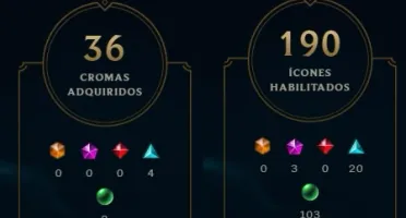 conta lol plat 4