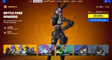 Conta Fortnite 44 Skins - Passe atual - PC/XBOX/PS/SWITCH