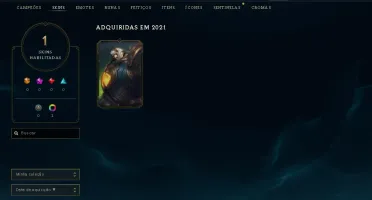 CONTA LOL DIAMANTE 3 SMURF 76% WR