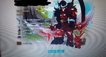 Conta AQW level 76, 9 anos de conta, muitos itens raros