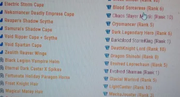 Conta AQW level 76, 9 anos de conta, muitos itens raros