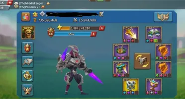 Conta Lords Mobile 735m - barata pra sair - preciso da nota
