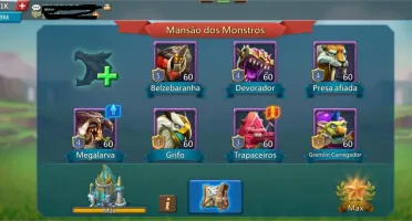 Conta Lords Mobile 735m - barata pra sair - preciso da nota