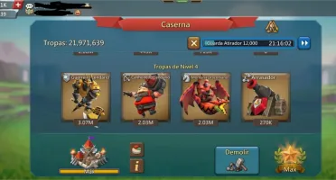 Conta Lords Mobile 735m - barata pra sair - preciso da nota