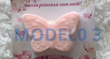 Borboleta Rosa - Kit 10 - Lembrancinhas Prontas