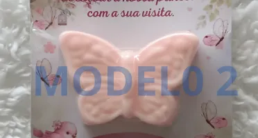 Borboleta Rosa - Kit 10 - Lembrancinhas Prontas