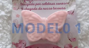 Borboleta Rosa - Kit 10 - Lembrancinhas Prontas