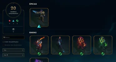 conta platina 1 todos champions