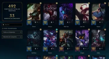 conta platina 1 todos champions