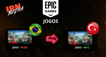 Migra sua conta Epic Games (Menor preço da DFG)