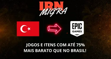 Migra sua conta Epic Games (Menor preço da DFG)
