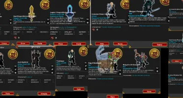 Conta End Game AQW