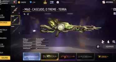 ​Conta Lvl 60 Top | M1887 Paredão Das Rimas | Camisas De Tim