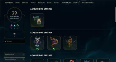 Conta League Of Legends Lvl 668 /// 388 Skins
