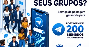 200 Membros Orgânicos Telegram