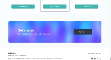 66biolinks - Bio Links, URL Shortener, QR Codes & Web Tools