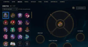 Conta DIAMANTE 4 - Smurf LOL (league of legends) ELOMOON