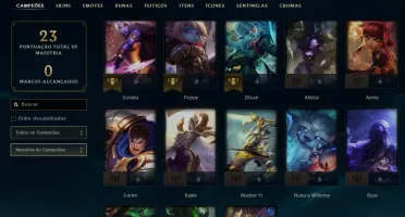 Conta DIAMANTE 4 - Smurf LOL (league of legends) ELOMOON
