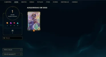 Conta DIAMANTE 4 - Smurf LOL (league of legends) ELOMOON