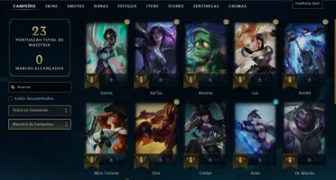Conta DIAMANTE 4 - Smurf LOL (league of legends) ELOMOON