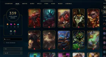 CC 339 SKINS RARAS DE EVENTOS