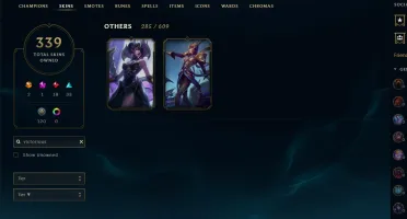 CC 339 SKINS RARAS DE EVENTOS