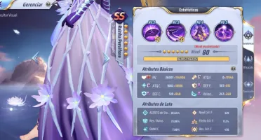 Contas mixer 8 level 70 saint Seiya com 700 gemas no A118