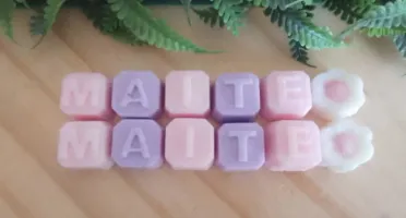 Sabonete Nome 5 Letras com Flor