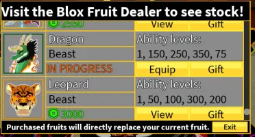 Conta Blox Fruits Level Max com Perma Fruits e all styles