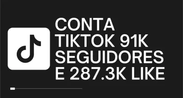 CONTA TIKTOK 91K SEGUIDIORES