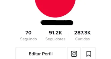 CONTA TIKTOK 91K SEGUIDIORES