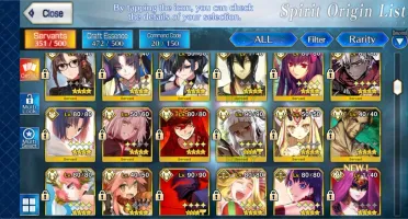 Fate Grand Order NA 24ssr