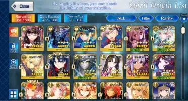 Fate Grand Order NA 24ssr
