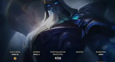 Conta Ouro - MMR Platina - 216 Skins - 22K Essência Azul